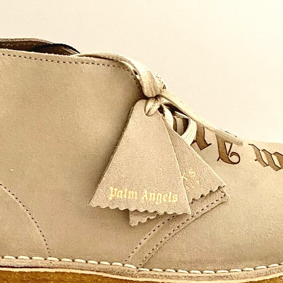 NWT: PALM ANGELS x CLARK | Logo Desert Chukka Boot - Picture 6 of 10